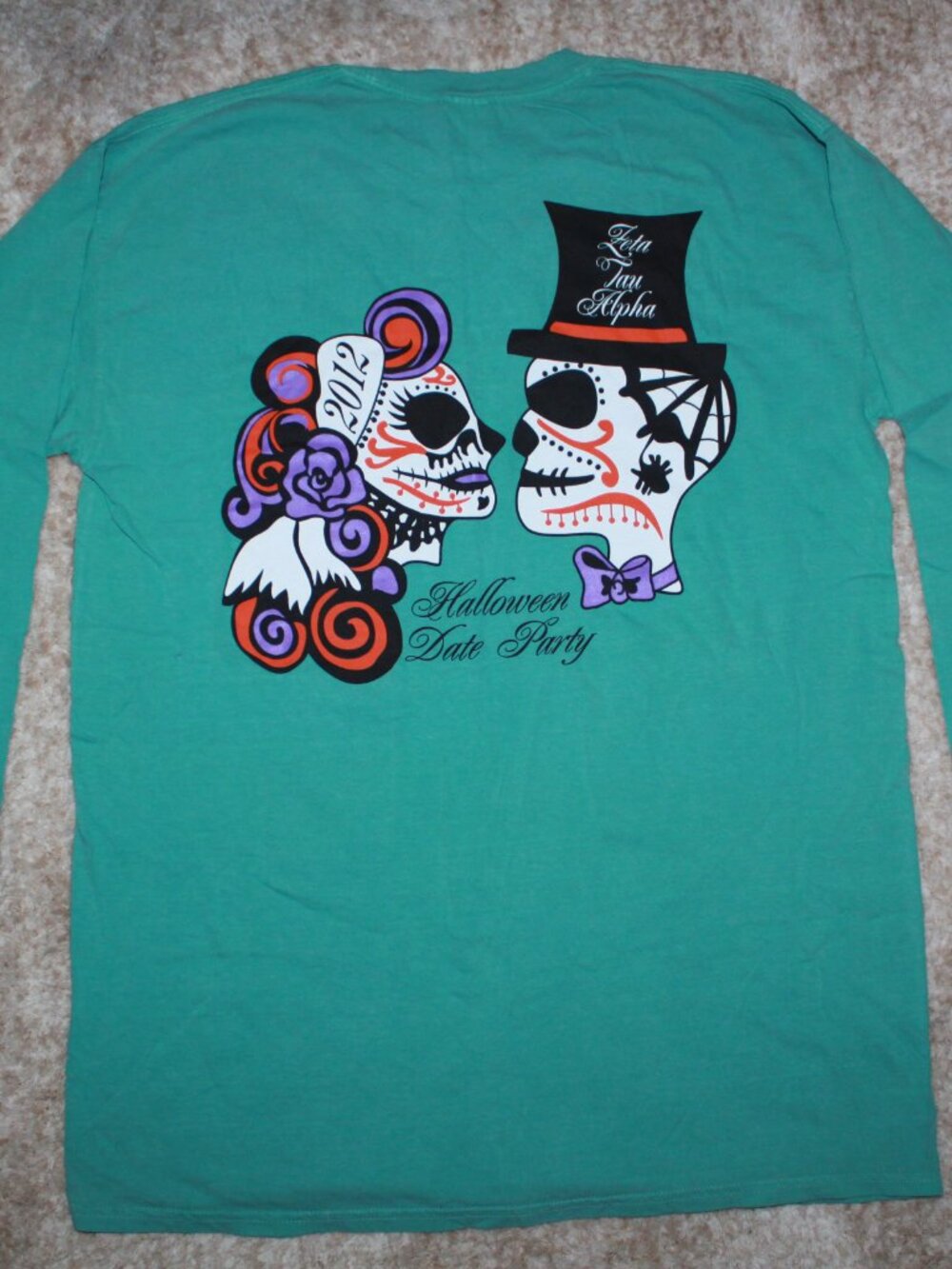 ZTA Halloween Date Party Long sleeve T-Shirt